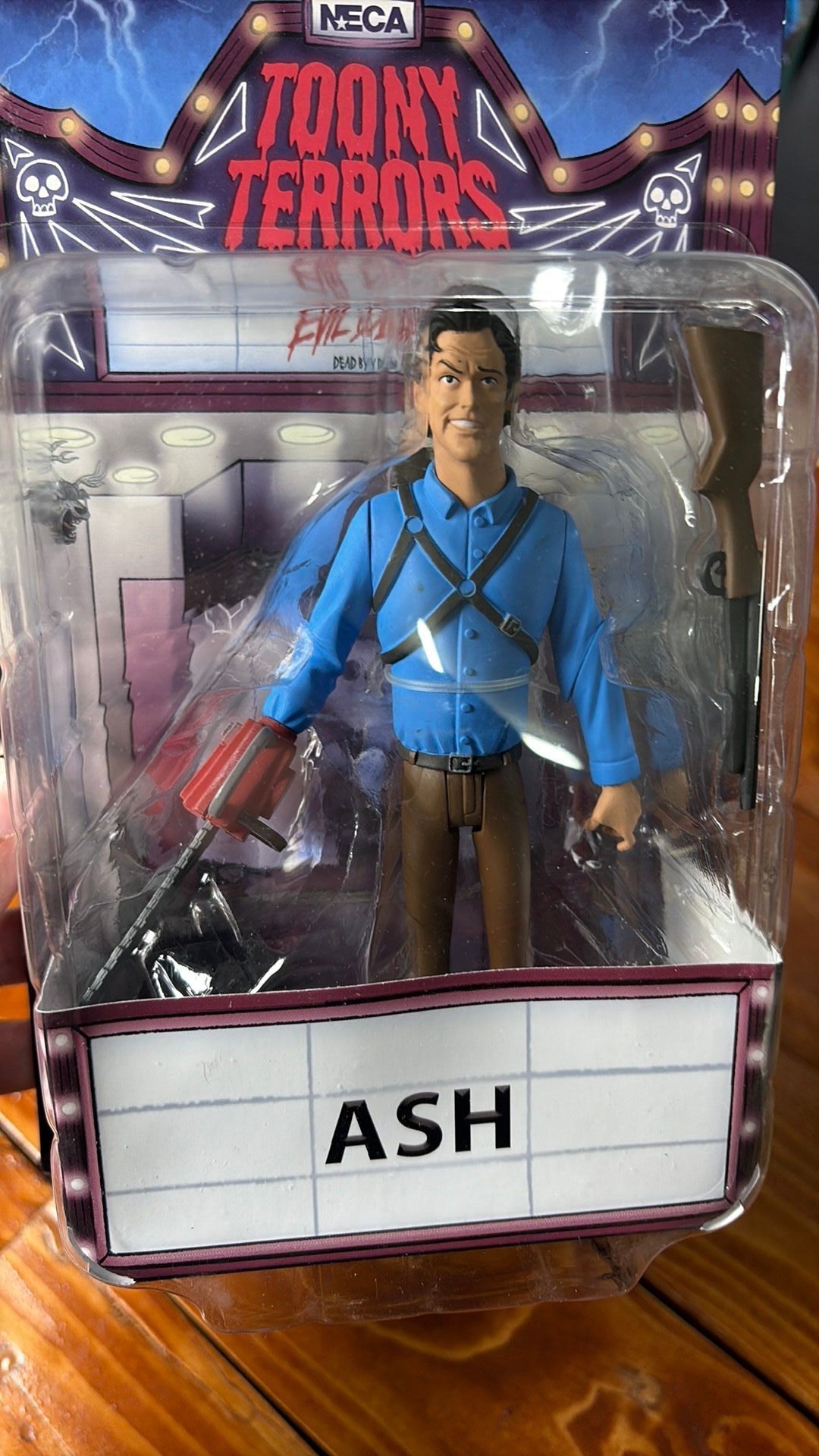 PR2- ASH Evil Dead 2 Toony Terrors 6" Action Figure Neca Sealed