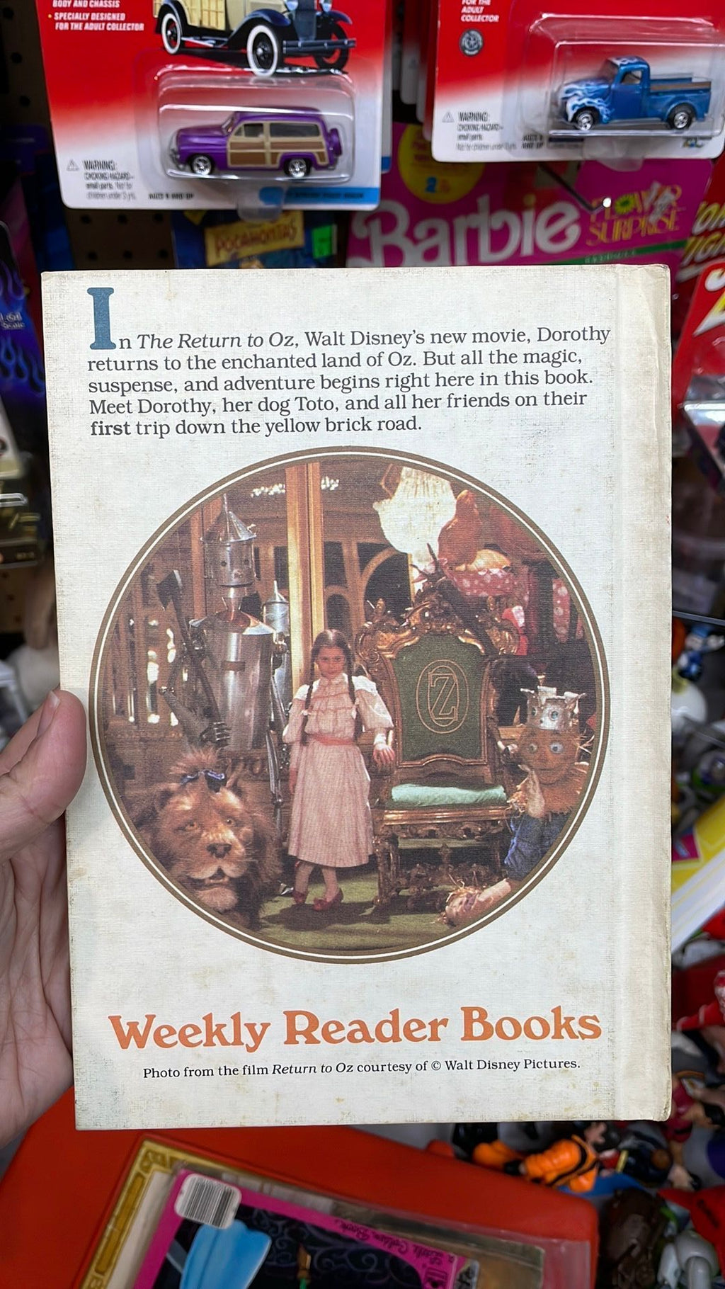 The Wizard of Oz by L. Frank Baum 1984 Children's Vintage Weekly Reader Book