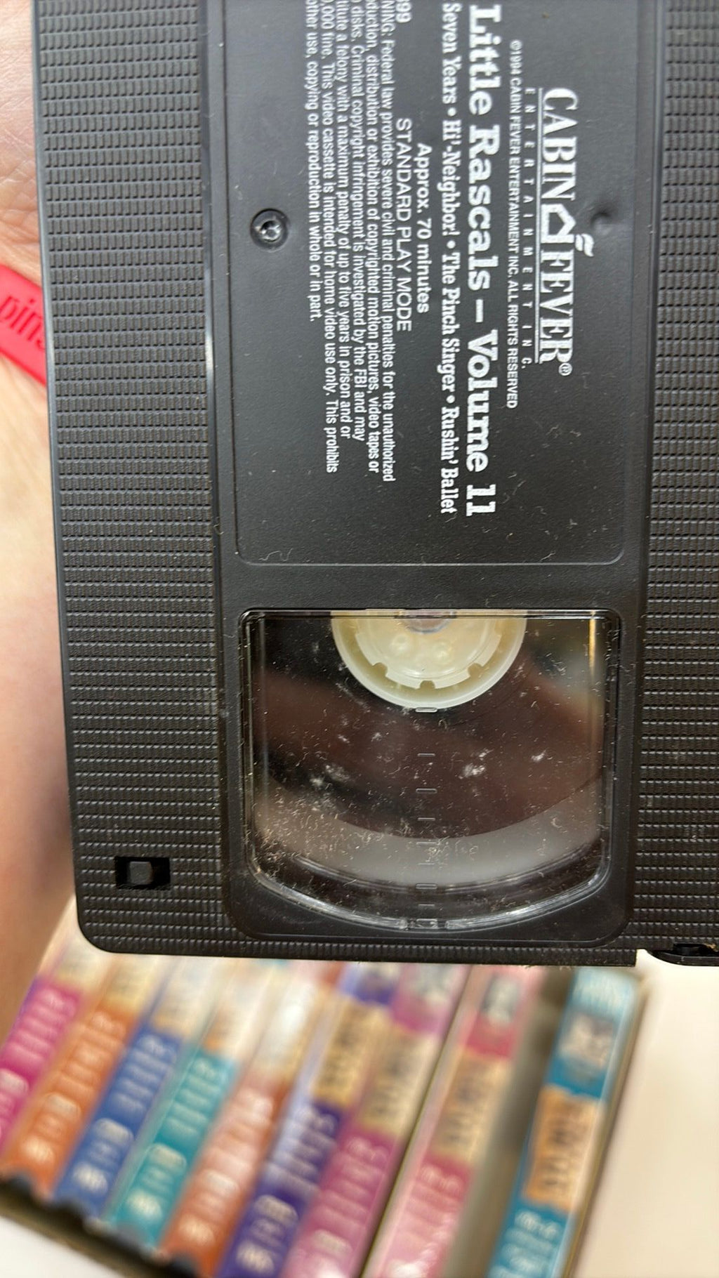 M- The Little Rascals Remastered VHS Full Set Host Leonard Maltin Volumes 1-12 - READ
