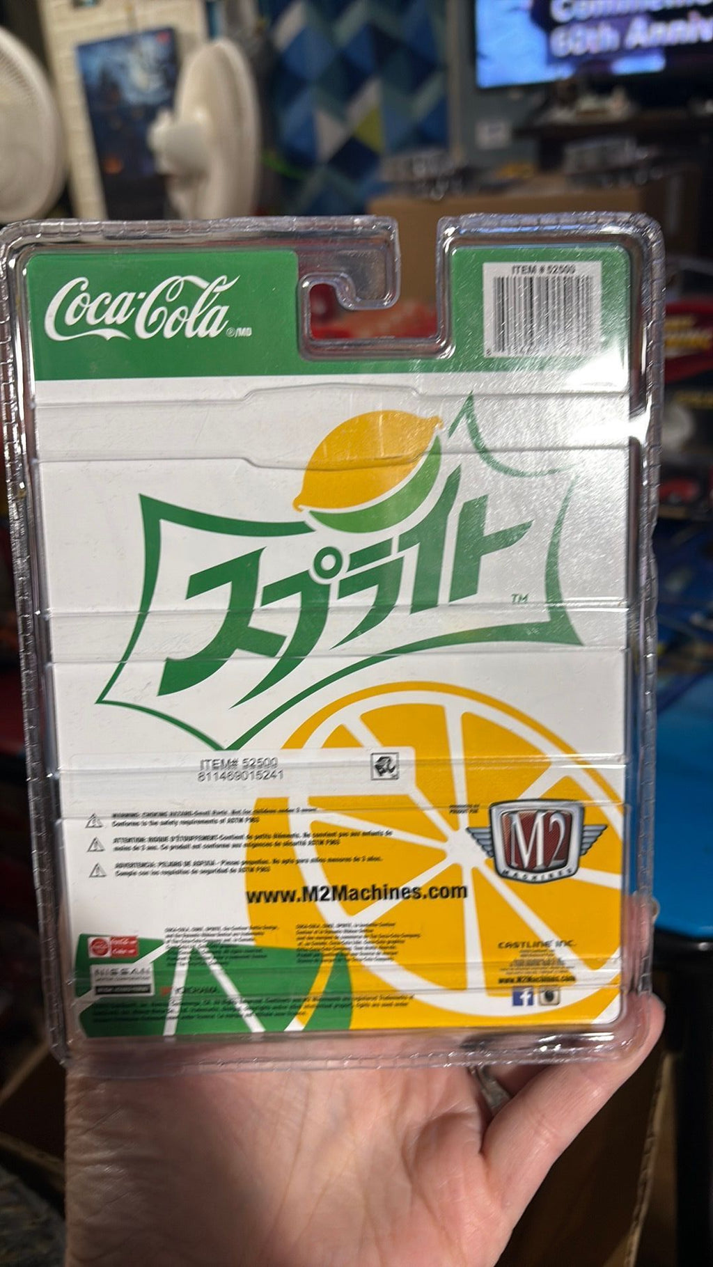 F. 2023 M2 Machines Coca Cola Japan's Sprite 1978 Datsun Truck