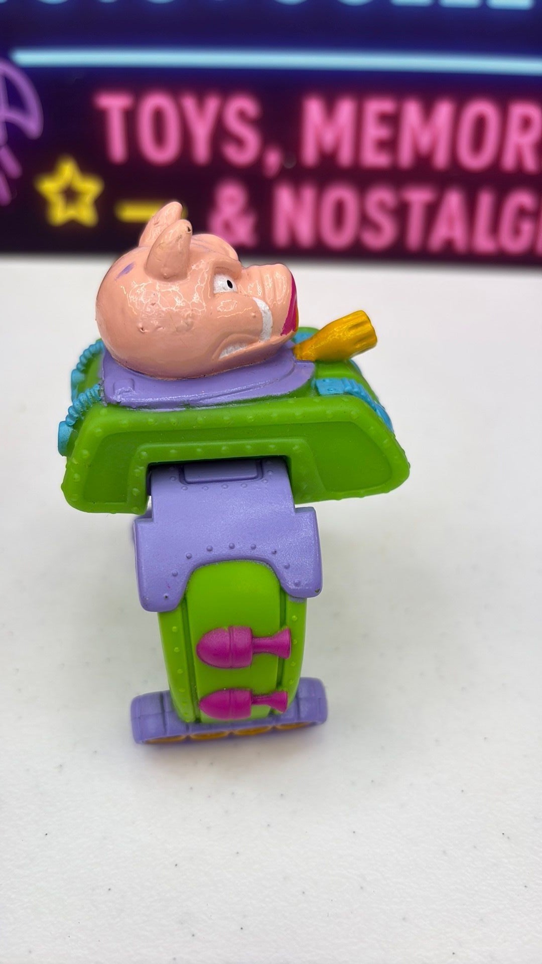 12B- Burger King Vintage 1990 Kids Club Barnyard Commandos Cuff - see photos