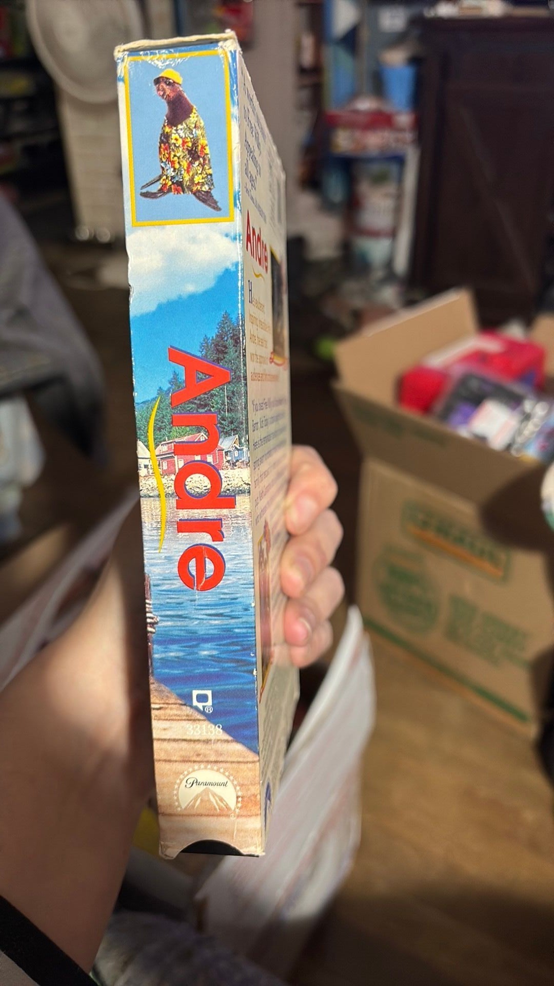 Andre VHS Family Movie Based On a True Story