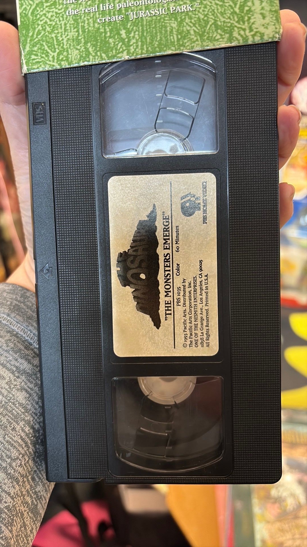 PBS Home Video VHS Tape The Dinosaurs, The Monsters Emerge 1993, 60 Minutes