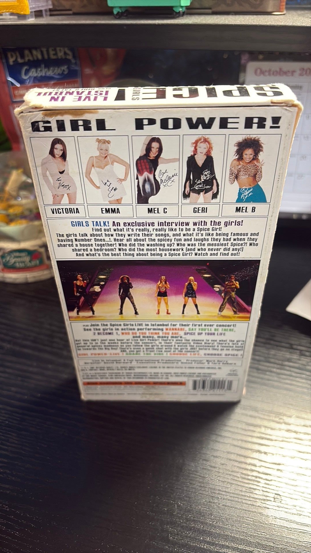 SPICE GIRLS Girl Power! Live in Instanbul (VHS, 1997)
