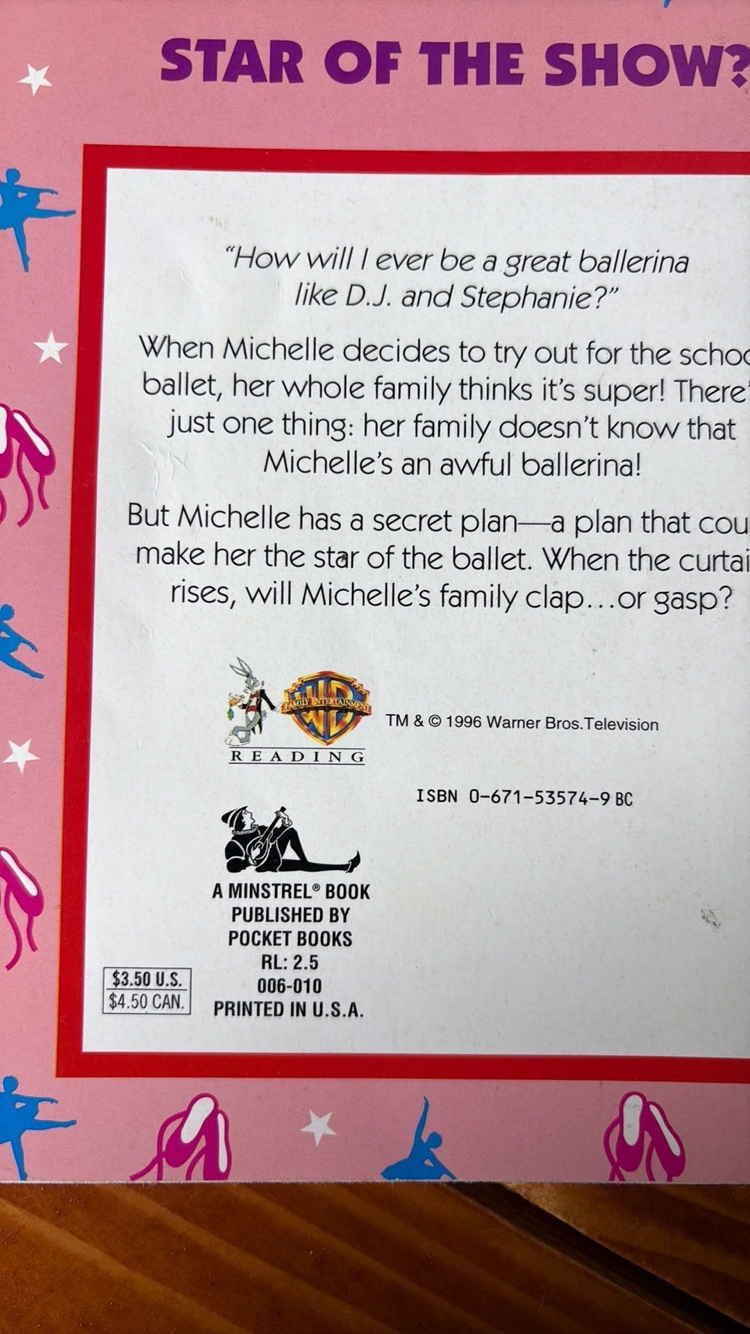 B1- Ballet Surprise (Full House: Michelle) - Paperback, by Waricha Jean - Very Good