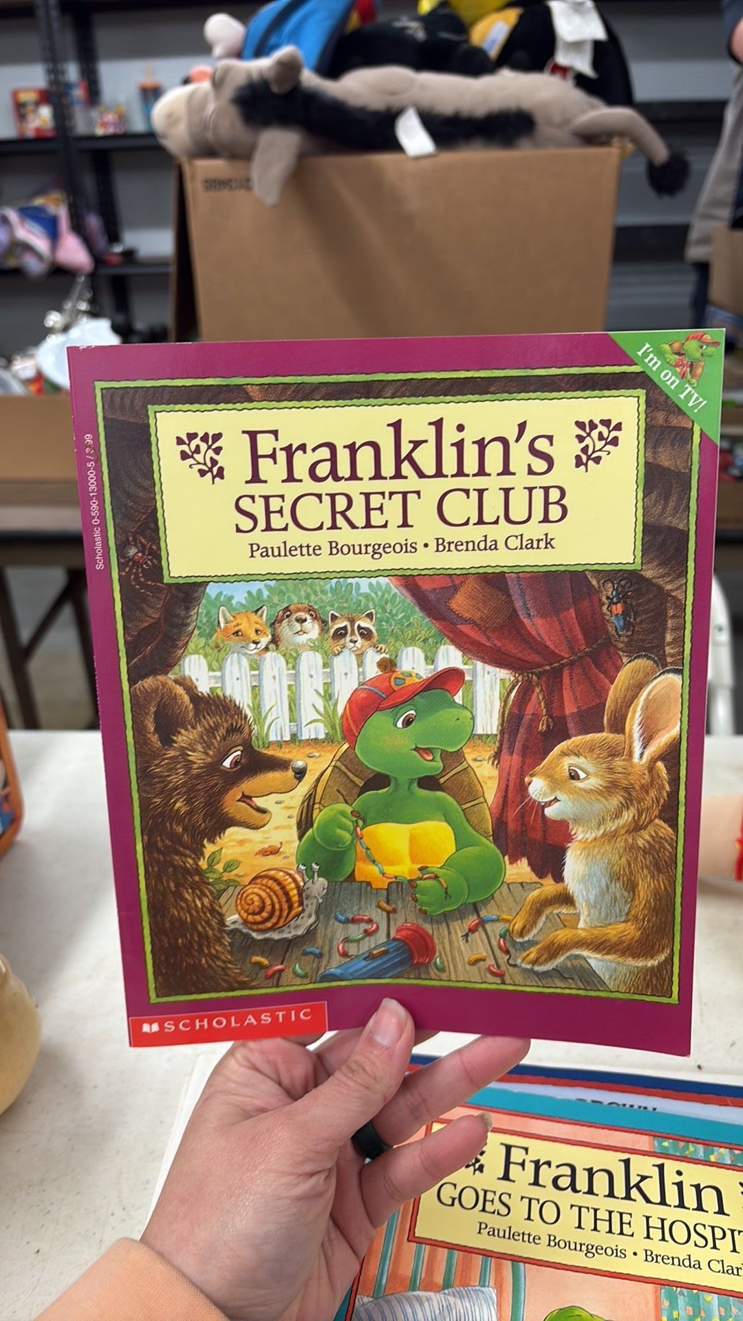 4B - Franklins Secret Club - 1998 Paperback By Bourgeois, Paulette - Good - 4B