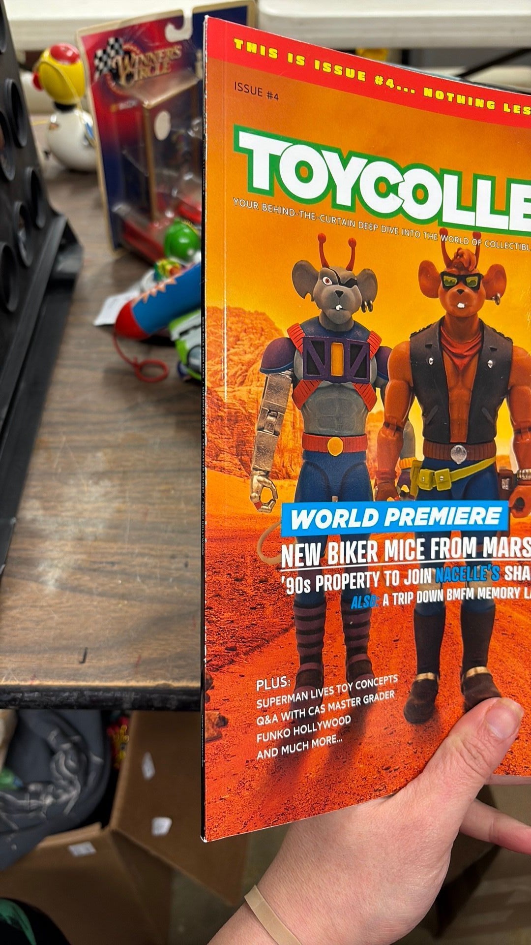 4B - TOYCOLLECTR Magazine Issue #4 - Biker Mice