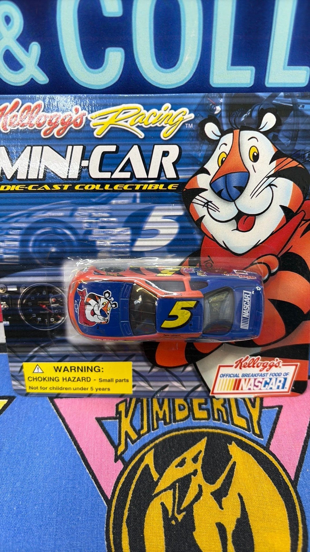 8B- 2001 Kellogg's Racing Mini-Car 1:64 Terry Labonte #5 Tony The Tiger NASCAR