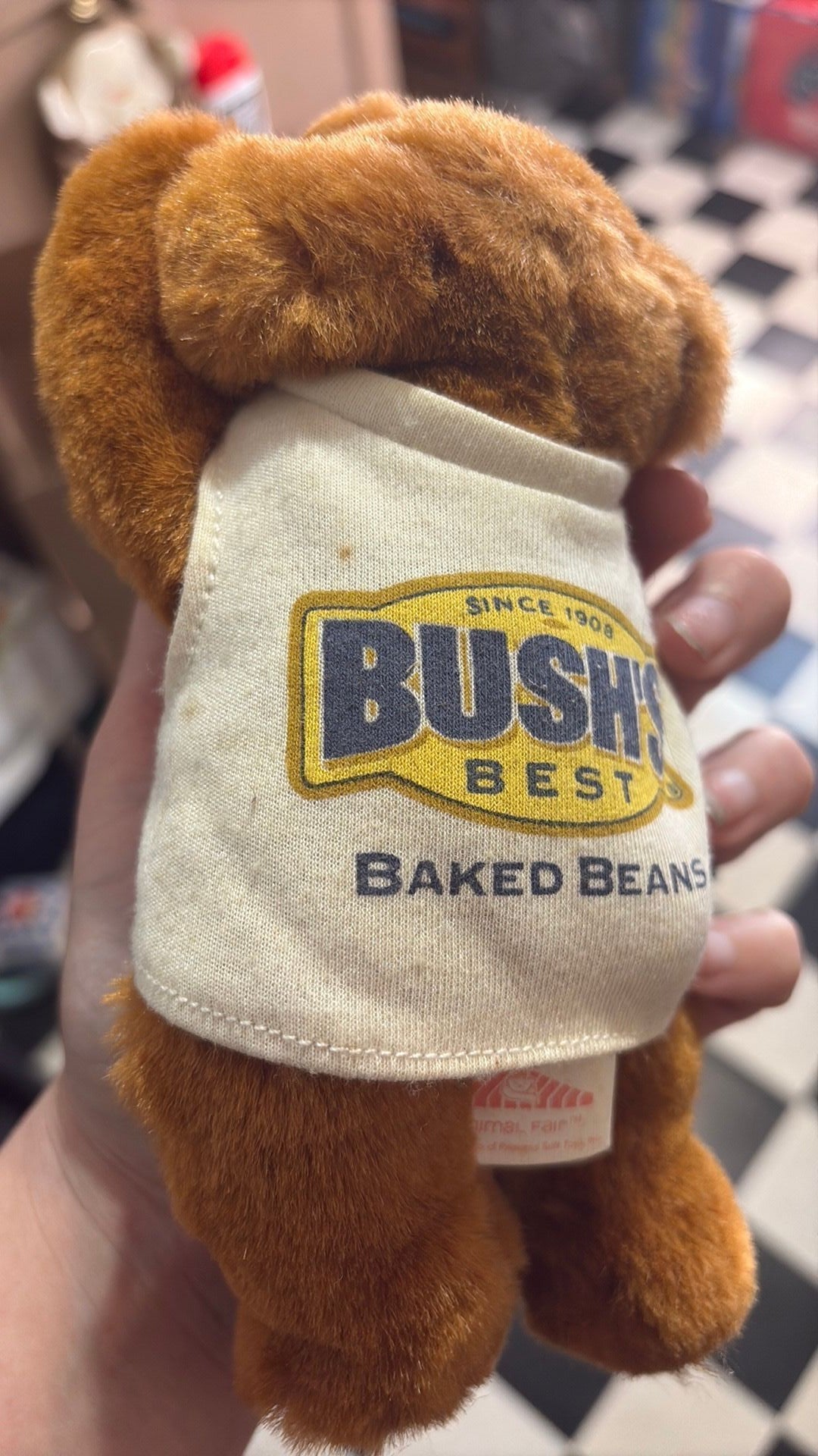 S3- 1999 Bush’s Best Baked Beans Plush Dog Mascot Duke Golden Retriever S2