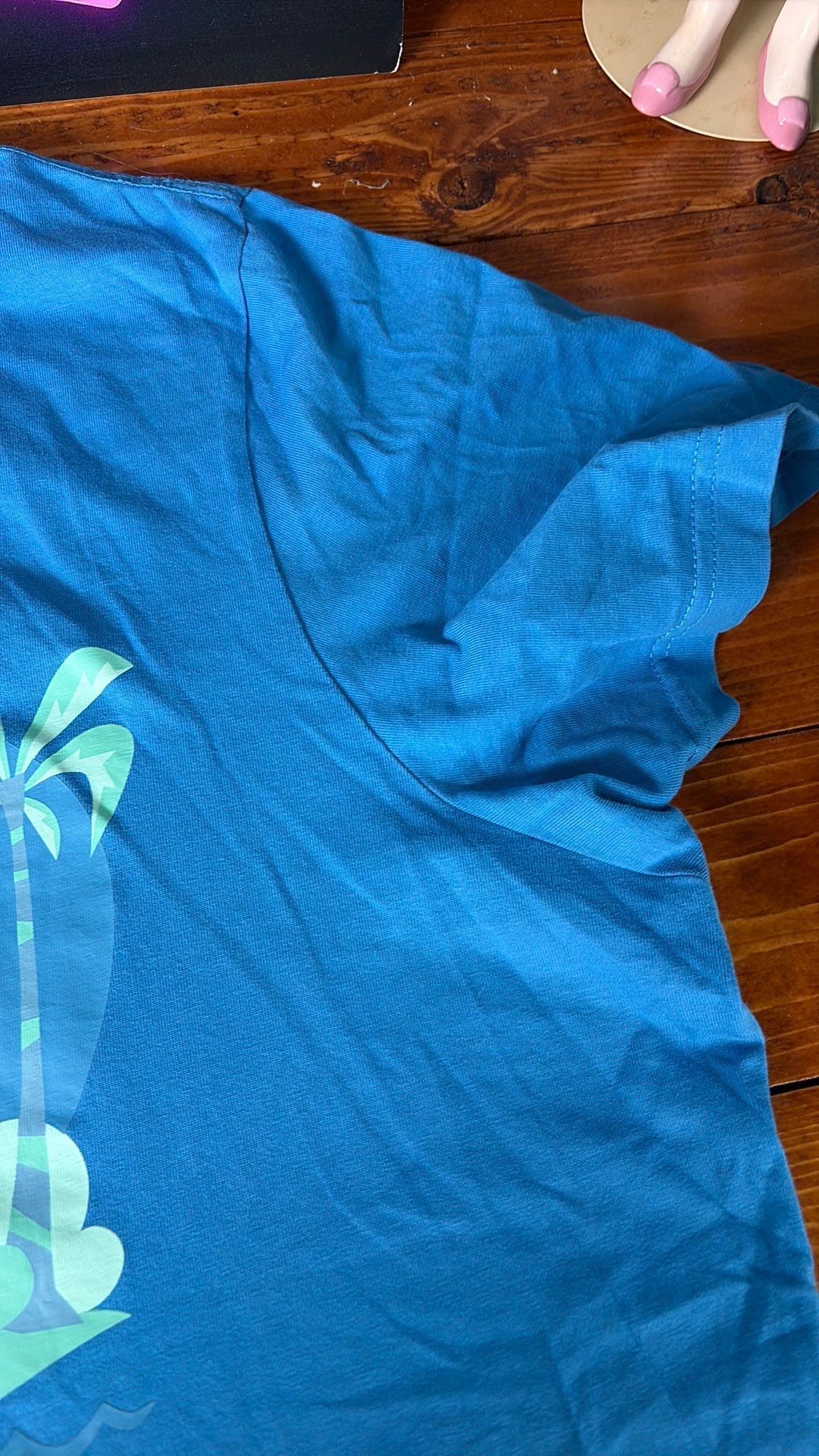 Disney Walt Disney World Play in the Park Mickey Mouse Blue Graphic T-Shirt - XXL
