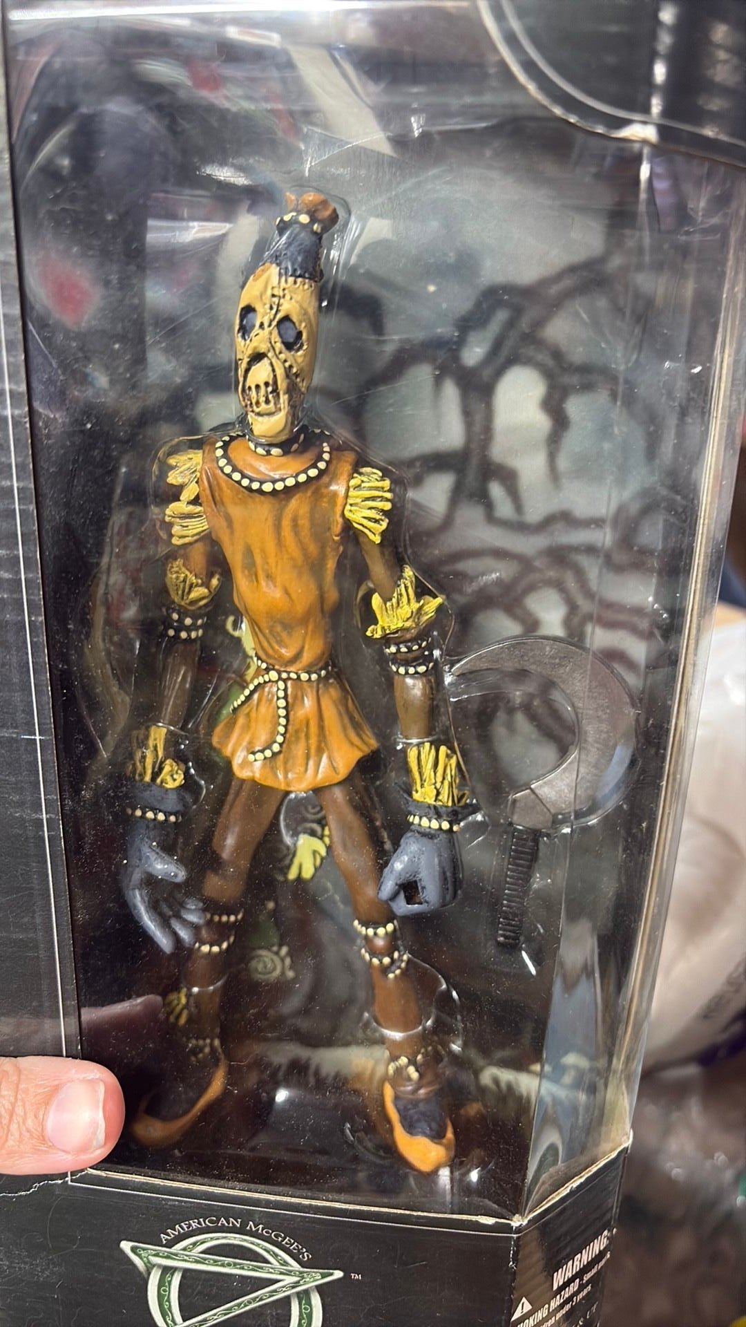 10B- 2002 SEALED NEW American McGee's Oz STRAW GOLEM 8" Action Figure