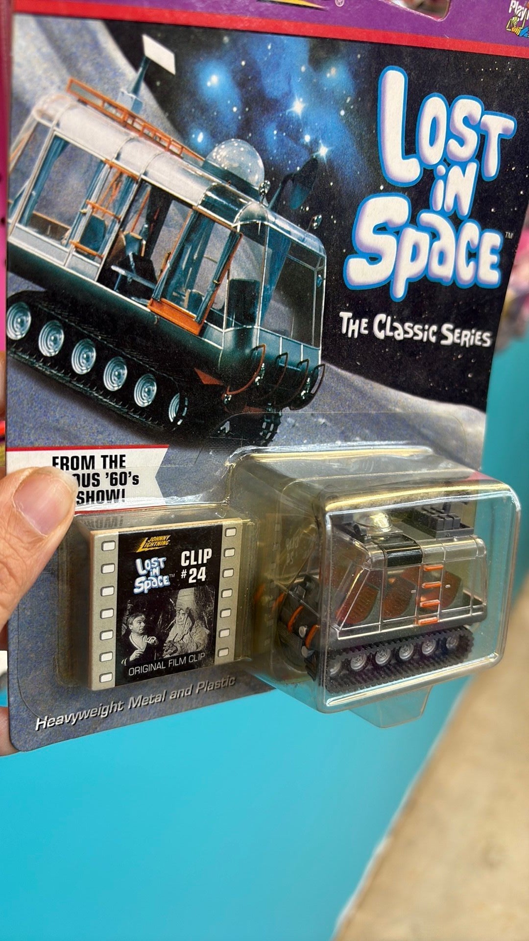PW- 1998 Johnny Lightning Lost In Space The Chariot Vehicle NIP w/ Film Clip #24