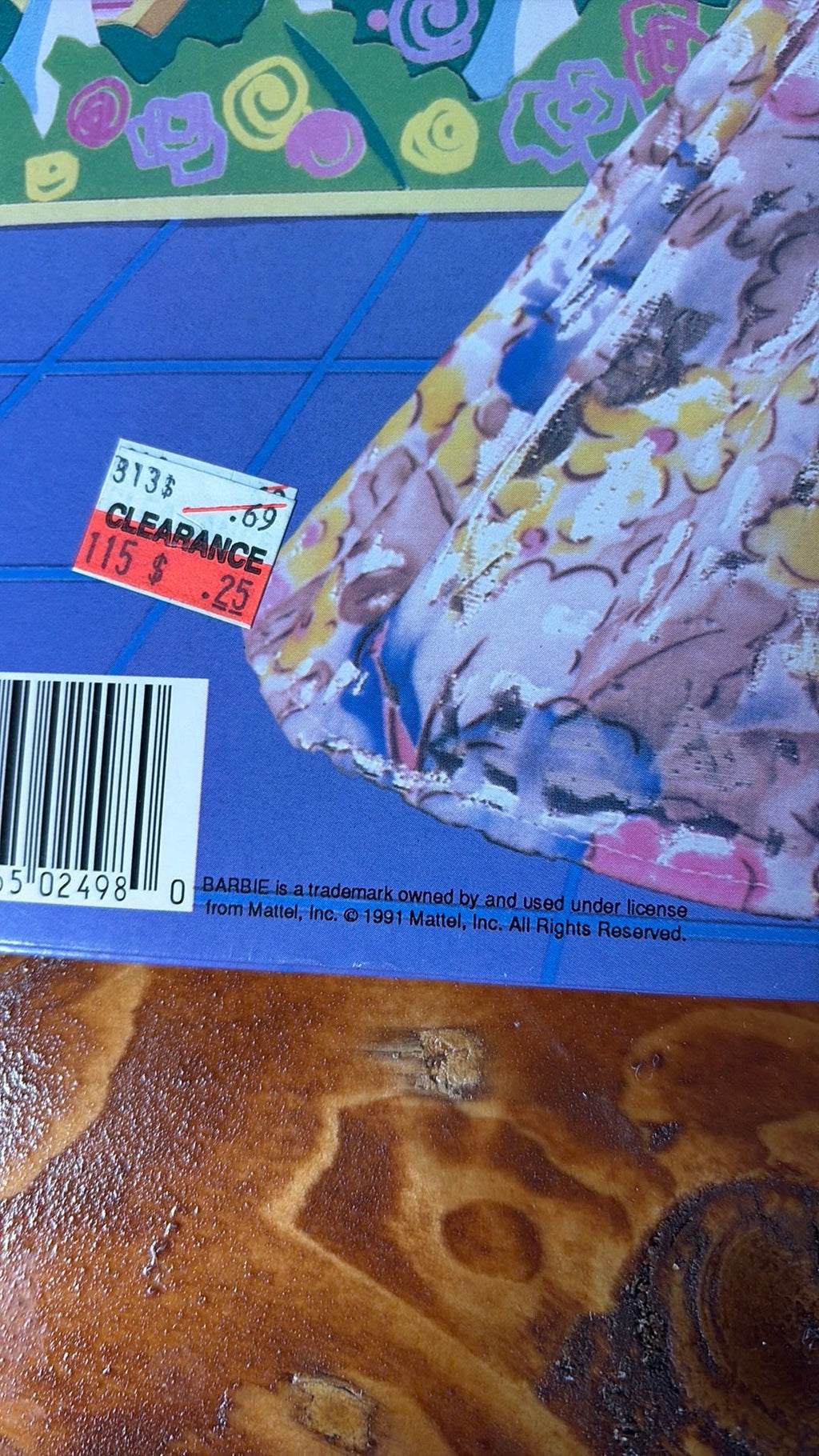 B3- 1991 Barbie Folder