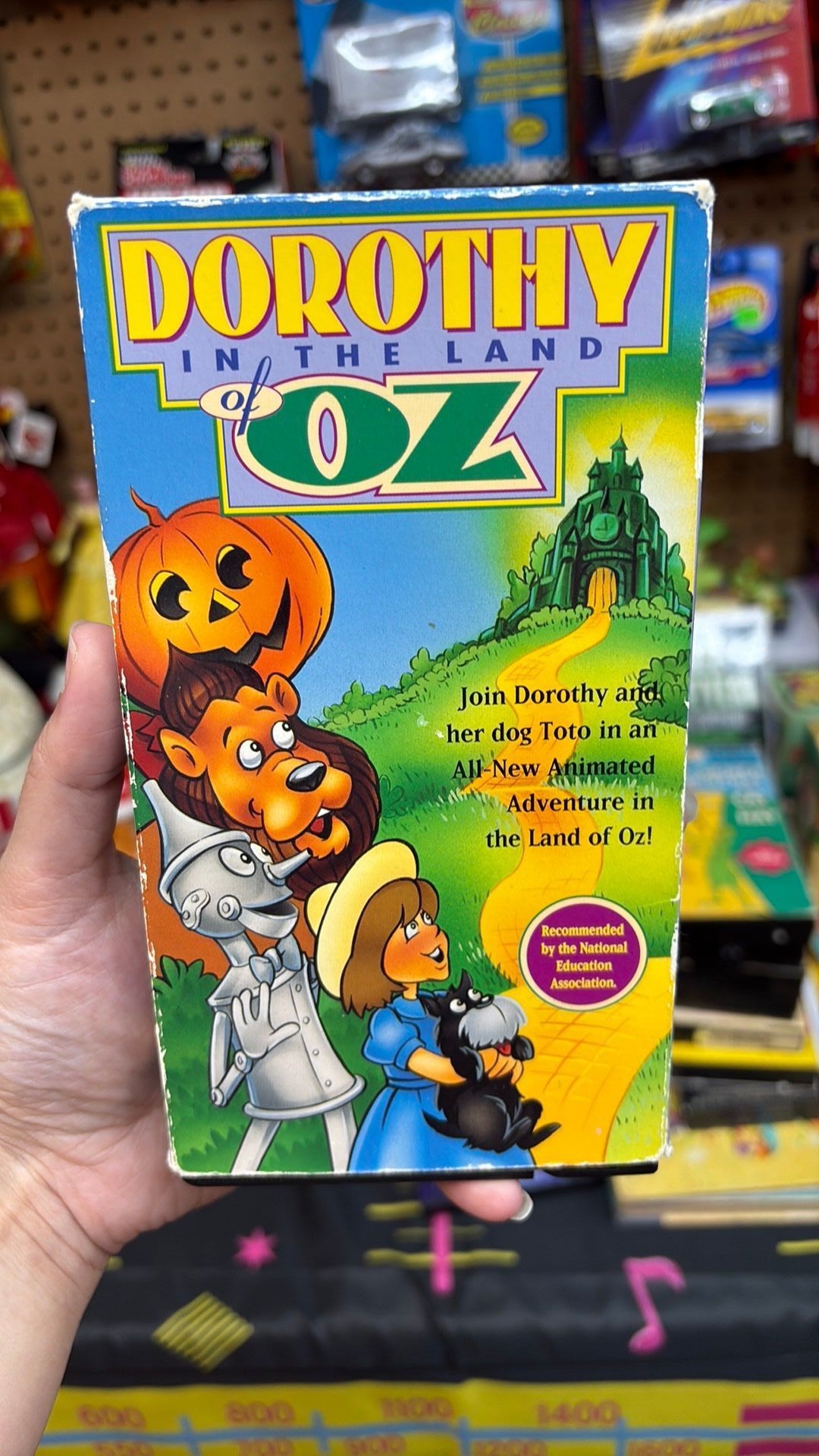 1981 DOROTHY IN THE LAND OF OZ VHS Video Tape 1981 Children's Animated