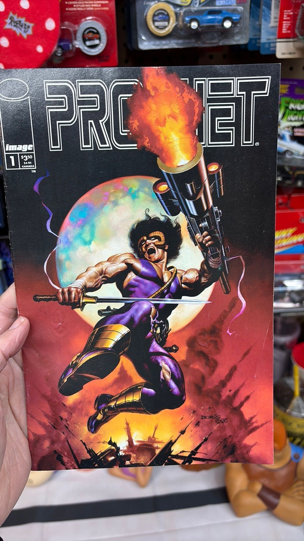 Prophet #1 (vol 2)- Boris Cover, Stephen Platt art; Image 1995