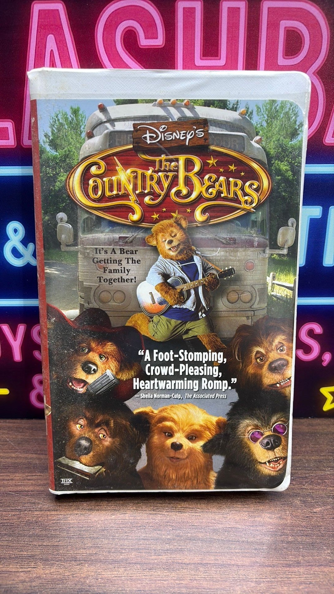 The Country Bears (VHS, 2002) Clamshell Case Disney