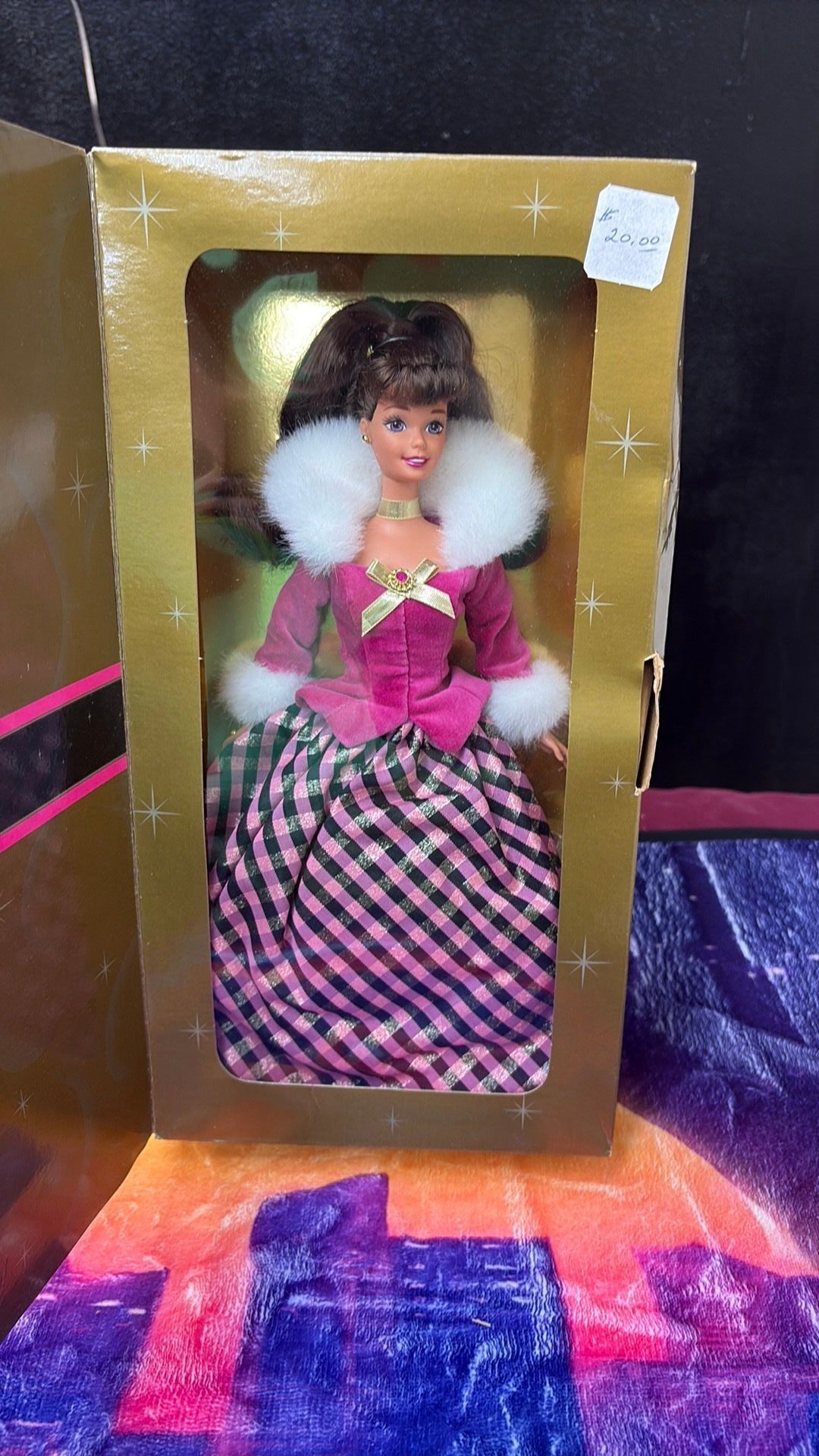 14D- NIB 1996 Barbie Doll Winter Rhapsody Avon Exclusive 16873 Brunette